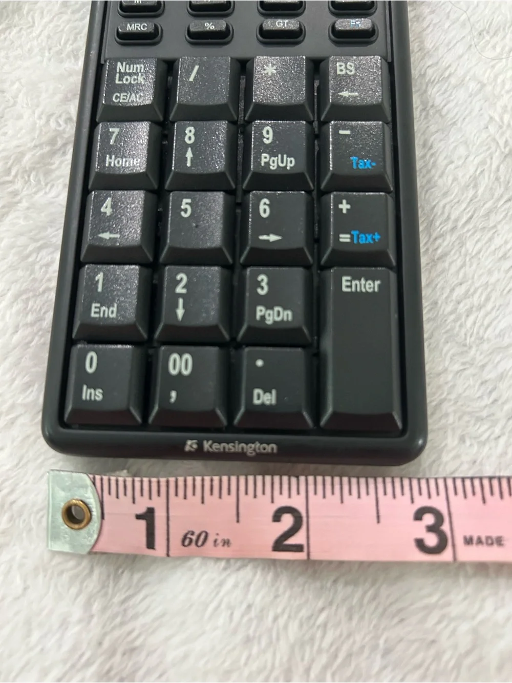 Kensington Notebook Keypad/Calculator w 2 USB Ports Hub K72274 Keyboard LCD